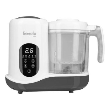 Lionelo - Dampkoger 5-i-1 BABYMENU 110W/230V hvid/grå