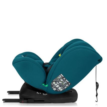 Lionelo - Drejbar autostol med base BASTIAAN i-Size 40-150 cm Indigo blå