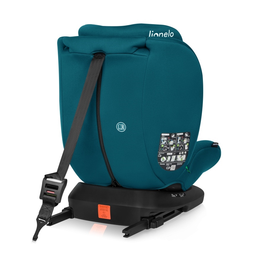 Lionelo - Drejbar autostol med base BASTIAAN i-Size 40-150 cm Indigo blå