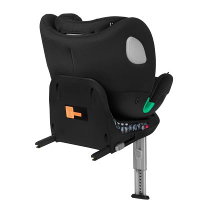 Lionelo - Drejbar autostol med base BRAAM AIR i-Size 40-150 cm Sort Carbon