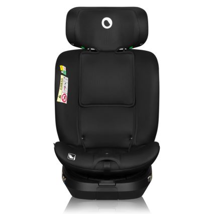 Lionelo - Drejbar autostol med base BRAVE i-Size 40-150 cm Black Carbon