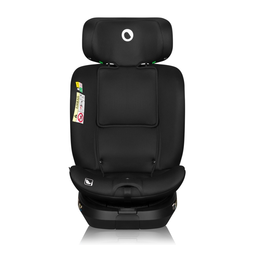 Lionelo - Drejbar autostol med base BRAVE i-Size 40-150 cm Black Carbon