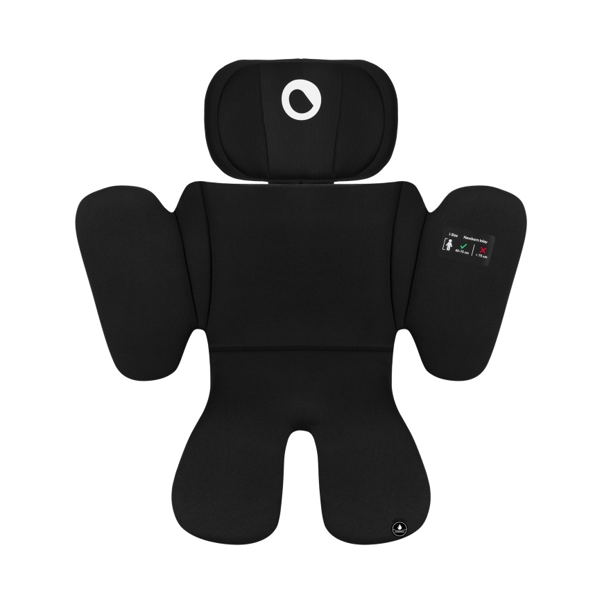 Lionelo - Drejbar autostol med base BRAVE i-Size 40-150 cm Sort Carbon