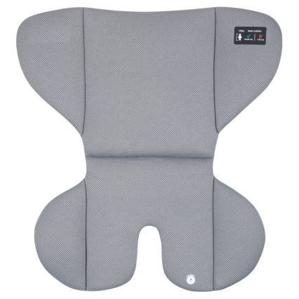 Lionelo - Drejbar autostol med base LAVENDER i-Size 76-150 cm Grey Stone