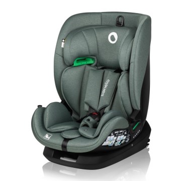 Lionelo - Drejbar autostol med base LAVENDER i-Size 76-150 cm Pistaciegrøn