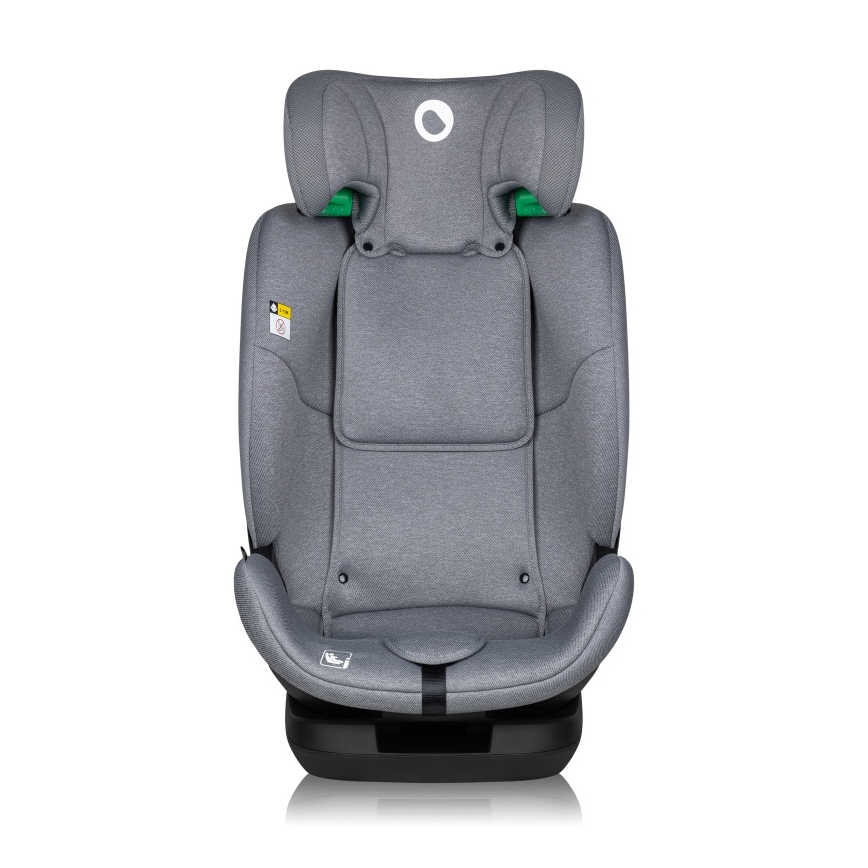 Lionelo - Drejelig autostol med base LAVENDER i-Size 76-150 cm Grey Stone