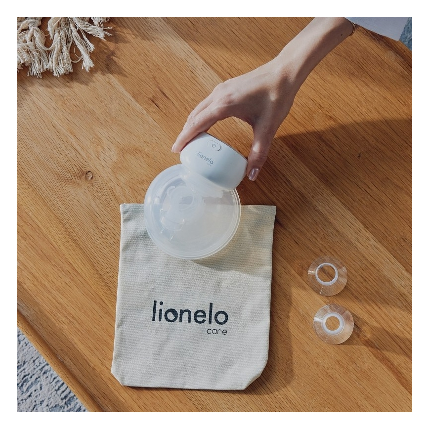 Lionelo - Elektrisk genopladelig brystpumpe FIDI FREE SIMPLE 5V 1000 mAh 180 ml