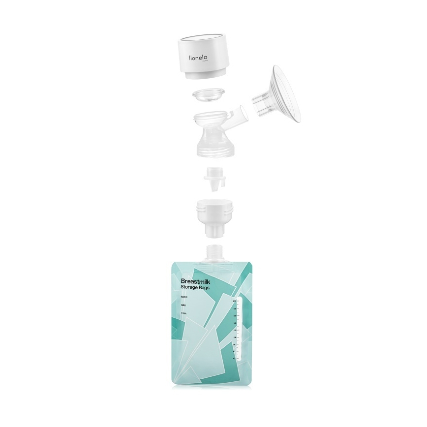 Lionelo - Elektrisk genopladelig brystpumpe FIDI ONE 5V 1000 mAh 180 ml