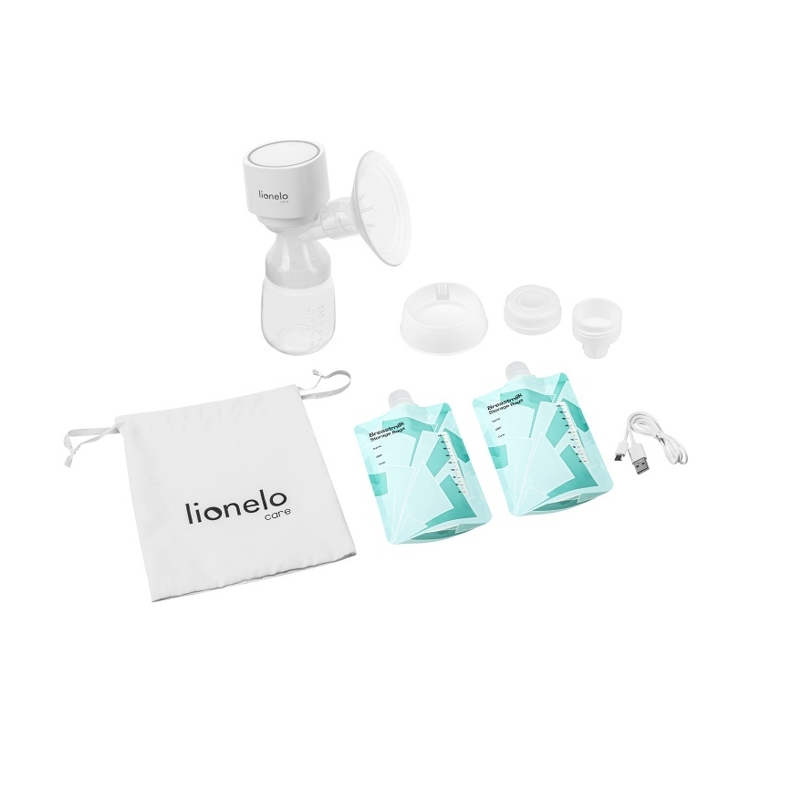 Lionelo - Elektrisk genopladelig brystpumpe FIDI ONE 5V 1000 mAh 180 ml