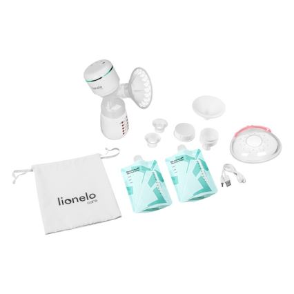 Lionelo - Elektrisk genopladelig brystpumpe FIDI PLUS 5V 1200 mAh 180 ml