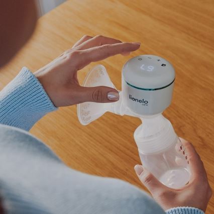Lionelo - Elektrisk genopladelig brystpumpe FIDI PLUS 5V 1200 mAh 180 ml
