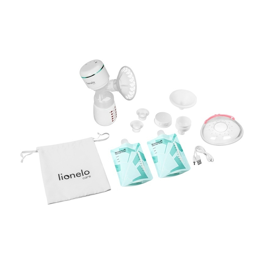 Lionelo - Elektrisk genopladelig brystpumpe FIDI PLUS 5V 1200 mAh 180 ml