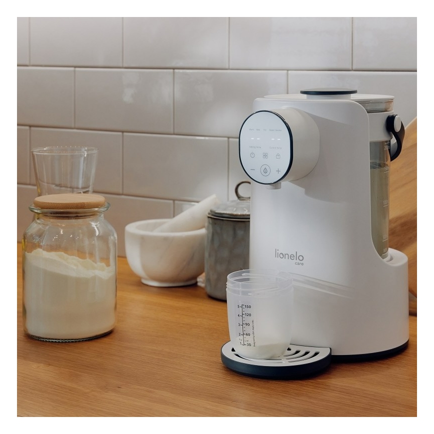 Lionelo - Flaskevarmer BABYPRESTO 1000W/230V hvid