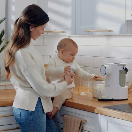 Lionelo - Flaskevarmer BABYPRESTO 1000W/230V hvid