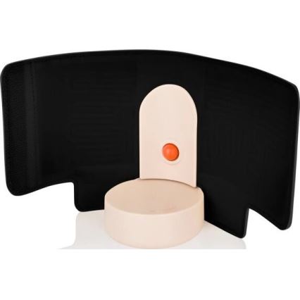 Lionelo - Flaskevarmer genopladelig THERMUP GO EVO 18W/5V sort/beige