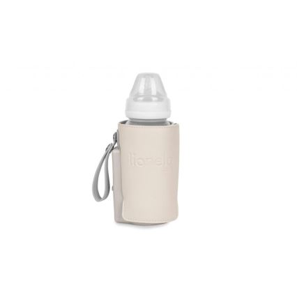Lionelo - Flaskevarmer genopladelig THERMUP GO PLUS 10W/5V beige