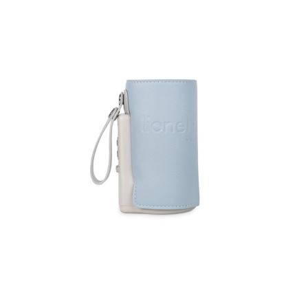 Lionelo - Flaskevarmer genopladelig THERMUP GO PLUS 10W/5V blå/grå