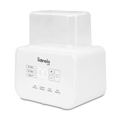 Lionelo - Flaskevarmer THERMUP DOUBLE 250W/230V hvid
