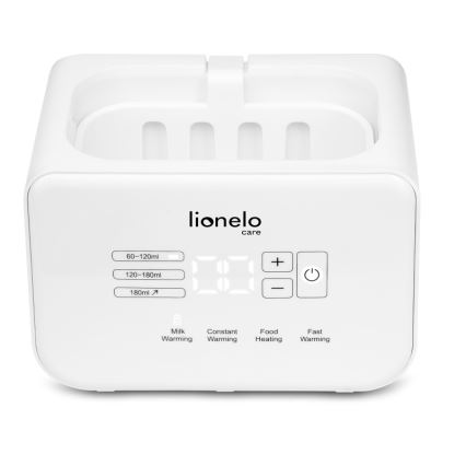 Lionelo - Flaskevarmer THERMUP DOUBLE 250W/230V hvid