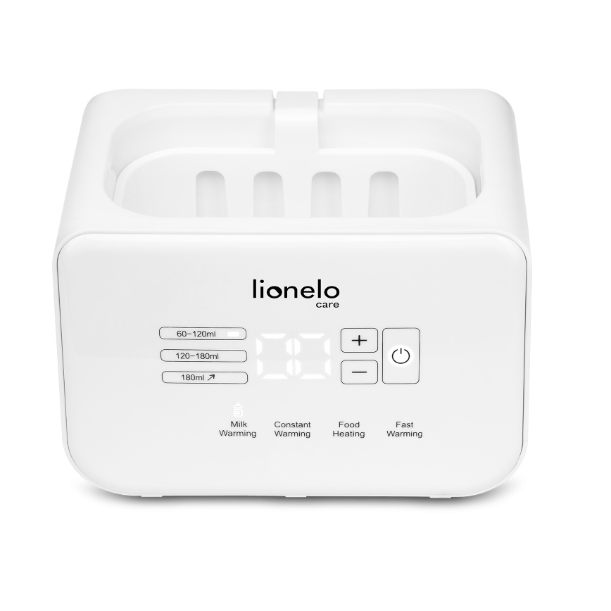 Lionelo - Flaskevarmer THERMUP DOUBLE 250W/230V hvid