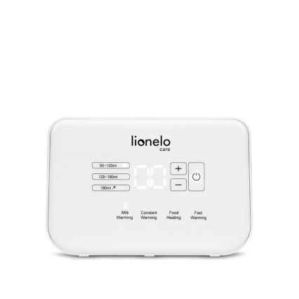 Lionelo - Flaskevarmer THERMUP DOUBLE 250W/230V hvid