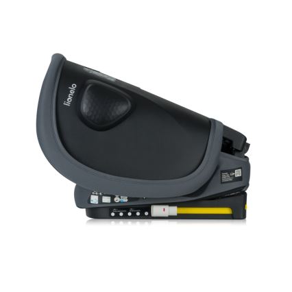 Lionelo - Foldbar autostol NELLY i-Size 76-150 cm Grå Grafit