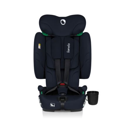Lionelo - Foldbar autostol NELLY i-Size 76-150 cm Navyblå