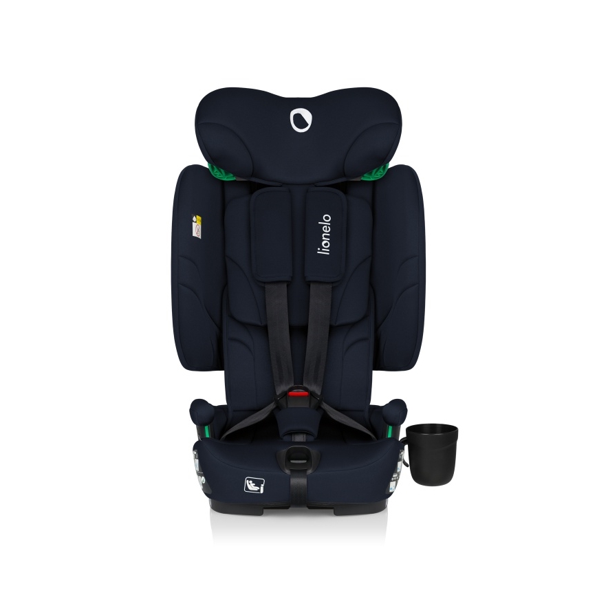 Lionelo - Foldbar autostol NELLY i-Size 76-150 cm Navyblå
