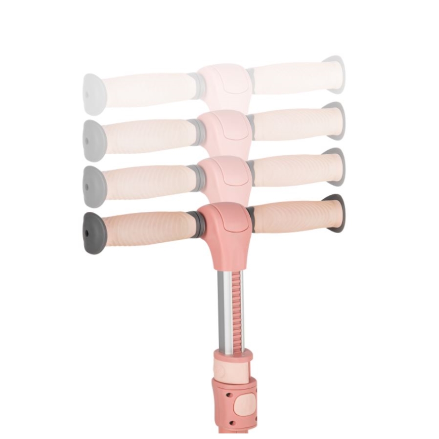 Lionelo - FRANKY 2-i-1 børneløbehjul, lyserød