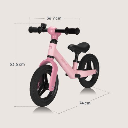 Lionelo - Gåbil TONI Pink Rose