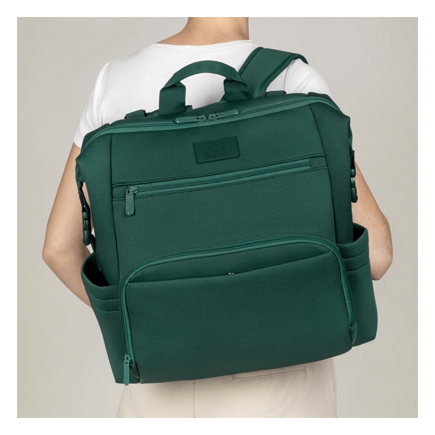 Lionelo - Green Forest CUBE pusletaske til barnevogn
