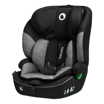 Lionelo - i-Size bilstol LEVI 76-150 cm Sort Grå