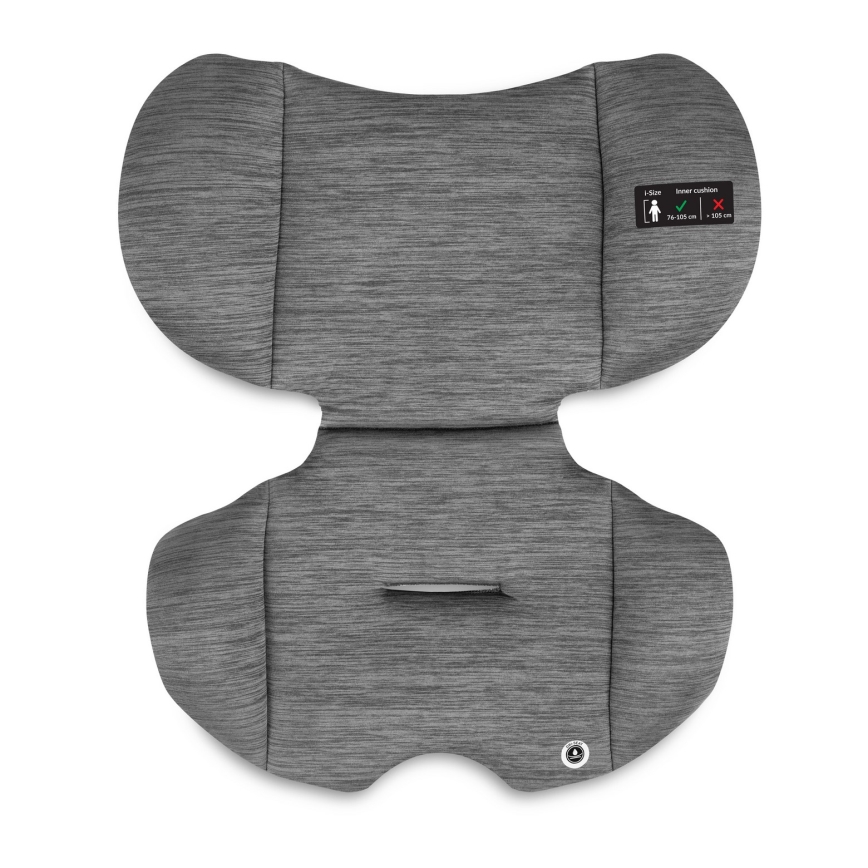 Lionelo - i-Size bilstol LEVI 76-150 cm Sort Grå