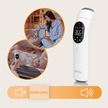 Lionelo - Infrarødt termometer FEVERSCAN 2xAAA