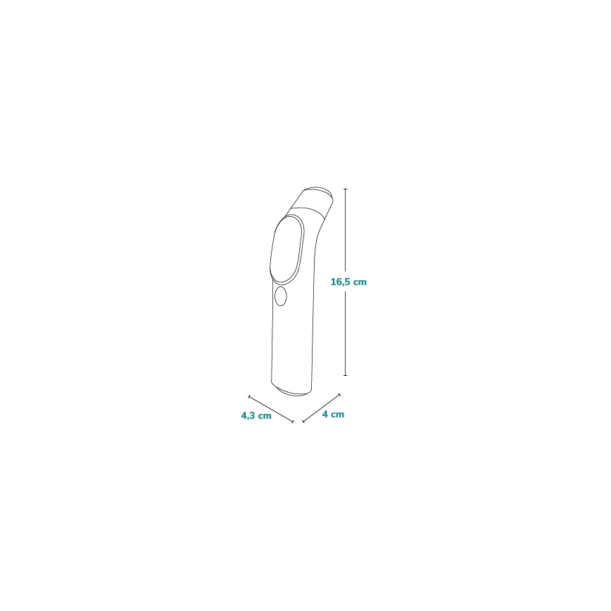 Lionelo - Infrarødt termometer FEVERSCAN 2xAAA