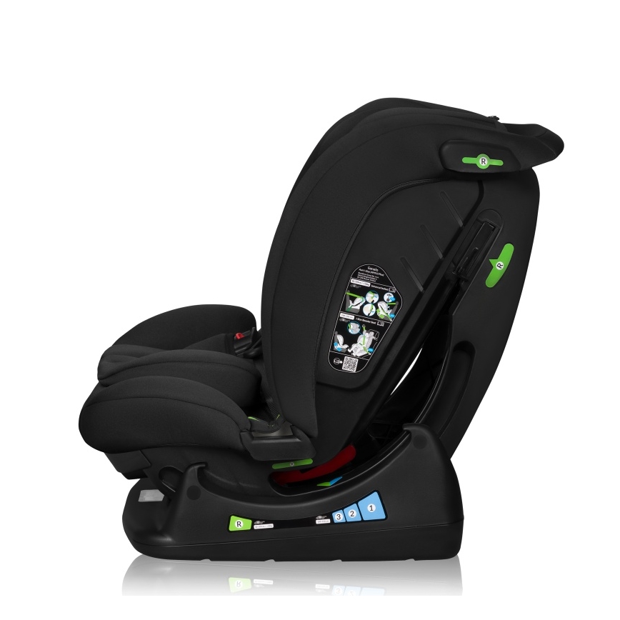 Lionelo - IZZY i-Size autostol 40-150 cm Sort Carbon