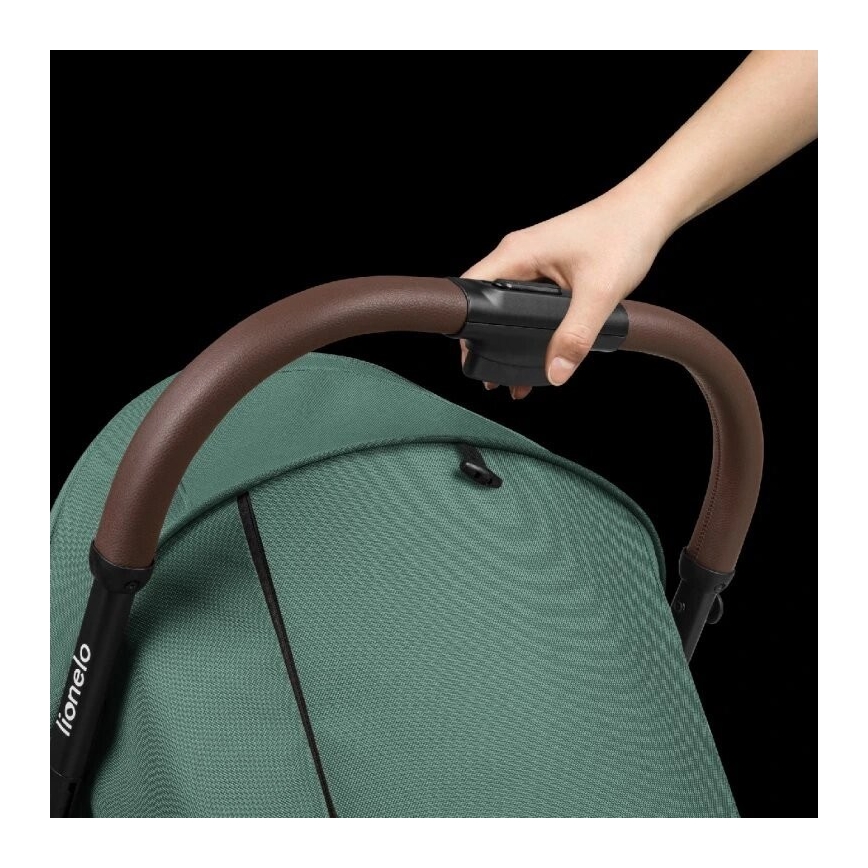 Lionelo - Klapvogn INGRID grøn/sort