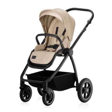 Lionelo - Kombinationsklapvogn 2-i-1 MERIL Beige Sand