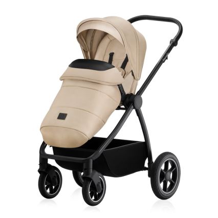 Lionelo - Kombinationsklapvogn 2-i-1 MERIL Beige Sand