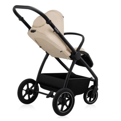 Lionelo - Kombinationsklapvogn 2-i-1 MERIL Beige Sand