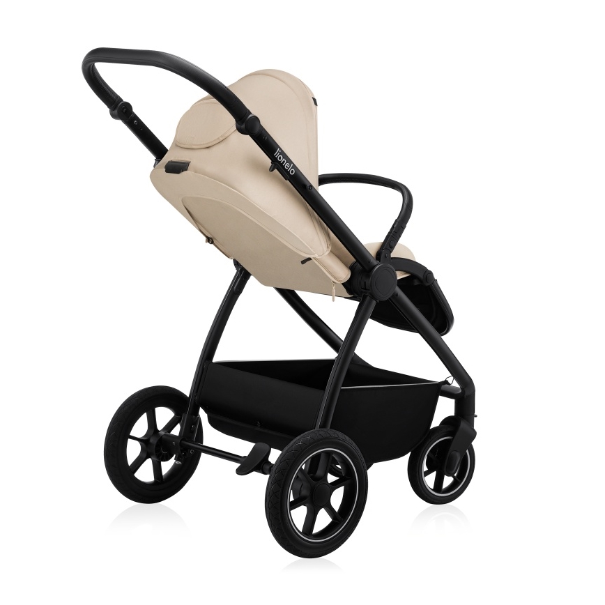 Lionelo - Kombinationsklapvogn 2-i-1 MERIL Beige Sand