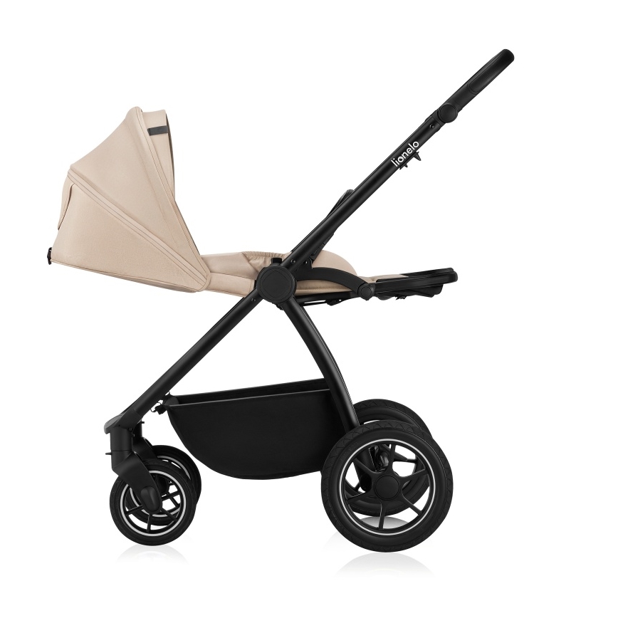 Lionelo - Kombinationsklapvogn 2-i-1 MERIL Beige Sand