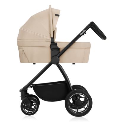 Lionelo - Kombinationsklapvogn 2-i-1 MERIL Beige Sand