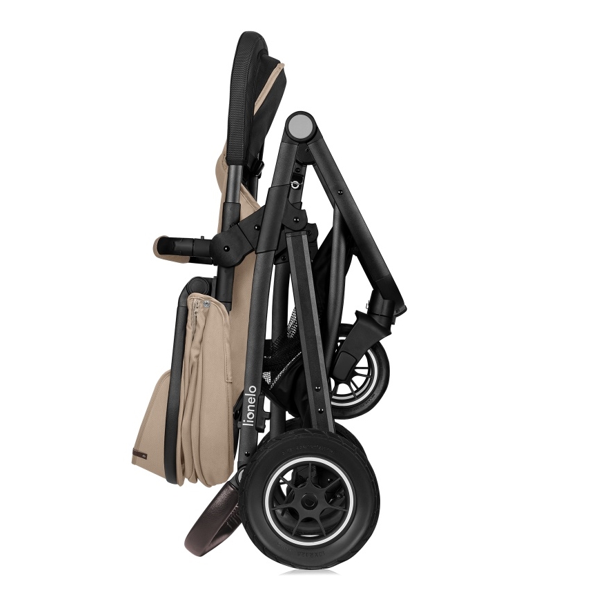 Lionelo - Kombinationsklapvogn 3-i-1 BIANKA Beige Sand