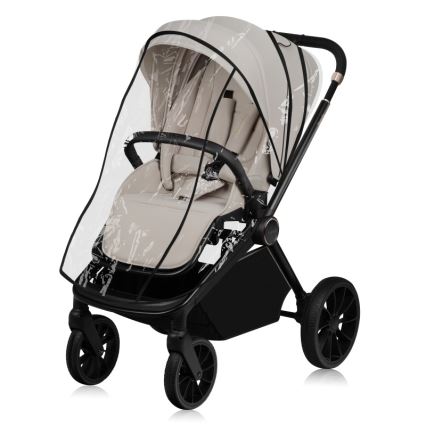 Lionelo - Kombineret 2-i-1 barnevogn MIKA PLUS Beige Sand