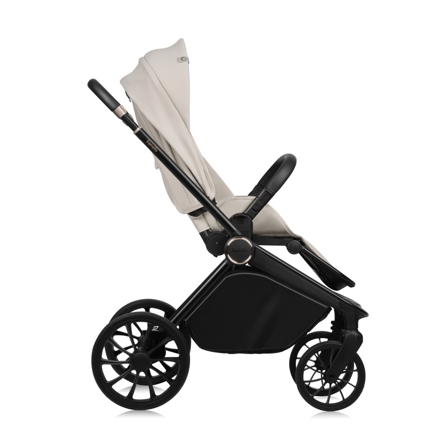 Lionelo - Kombineret 2-i-1 barnevogn MIKA PLUS Beige Sand