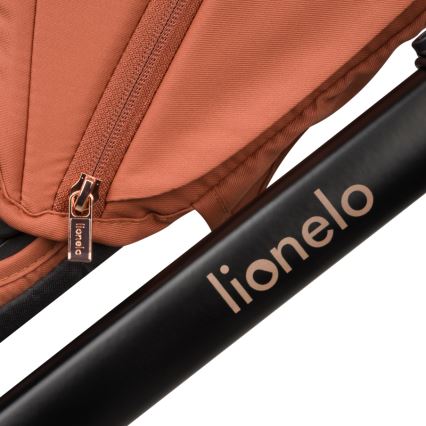 Lionelo - Kombineret 2-i-1 klapvogn LAYLA Brun Rust