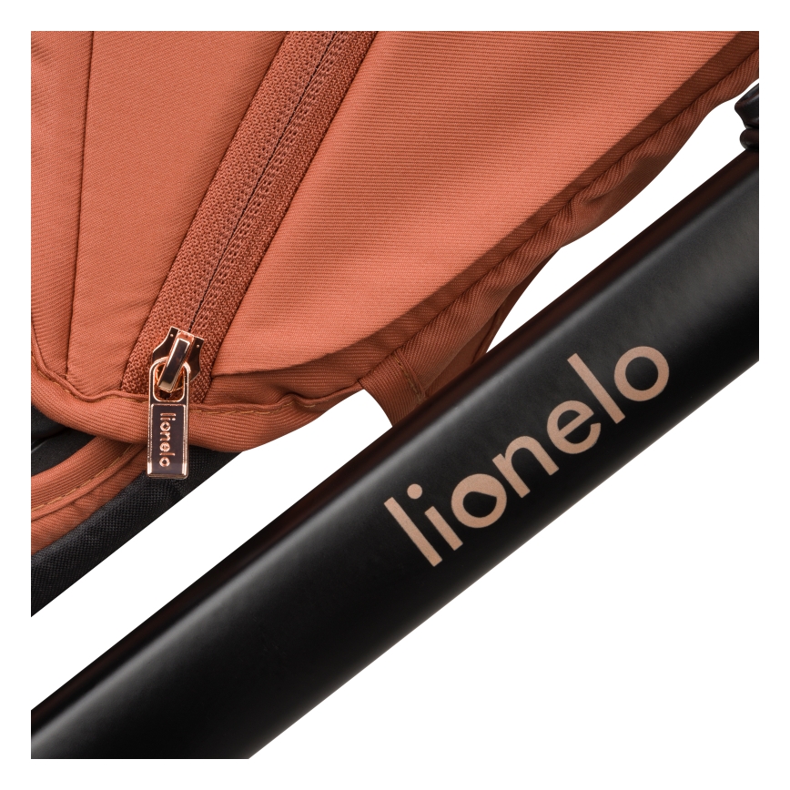 Lionelo - Kombineret 2-i-1 klapvogn LAYLA Brun Rust