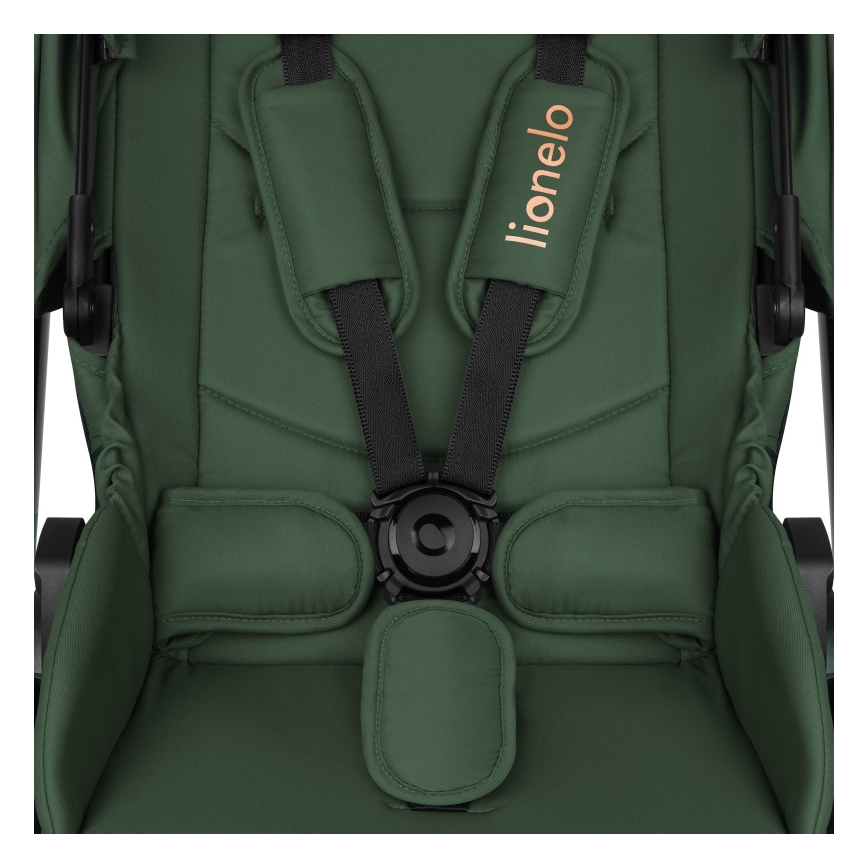 Lionelo - Kombineret 2-i-1 klapvogn LAYLA Green Forest