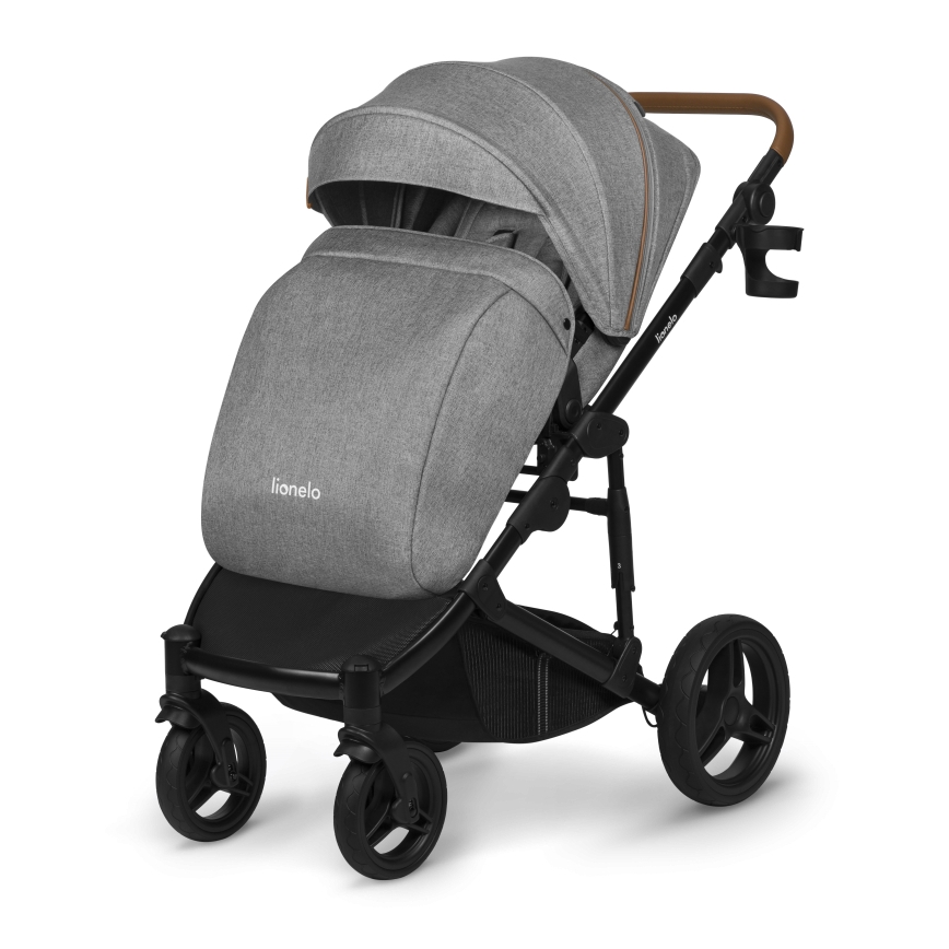 Lionelo - Kombineret 2-i-1 klapvogn MARI TOUR Grey Stone
